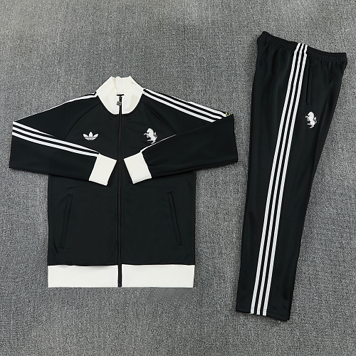 26-27 Juventus Black Jacket Suit - Image 4