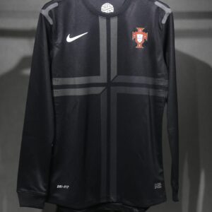 2013 Portugal Away Long Sleeve Player Retro Jersey
