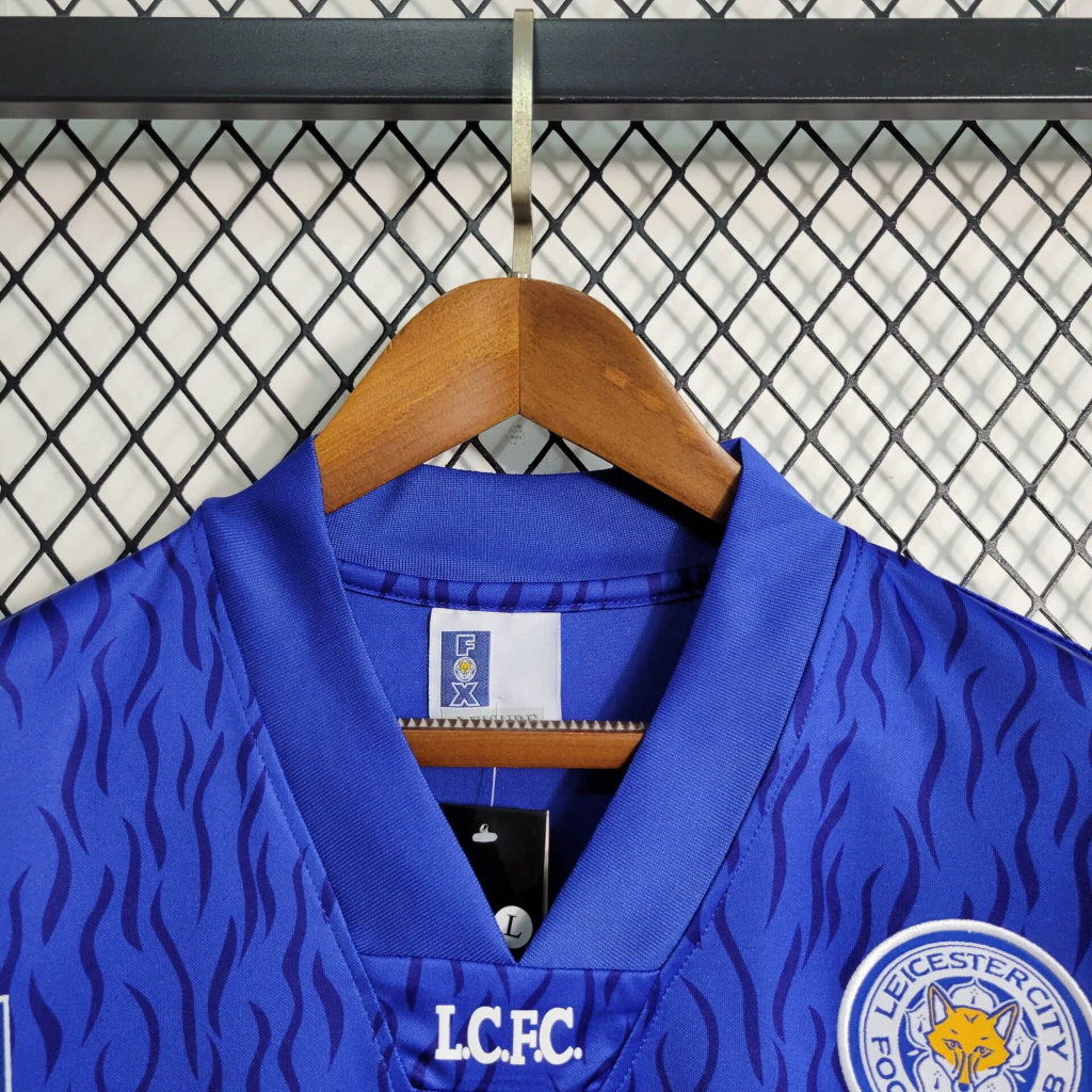 1992-94 Leicester City Home Retro Jersey - Image 6