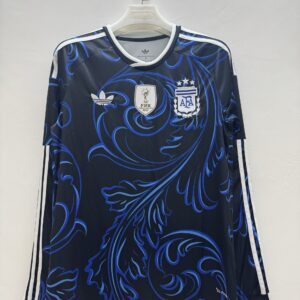 2026 Argentina Away Fans Long Sleeve Jersey