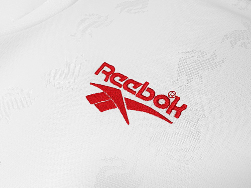 96-97 Liverpool White Retro Jersey - Image 8