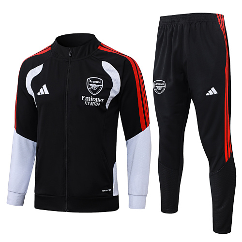 26-27 Arsenal Black Jacket Suit