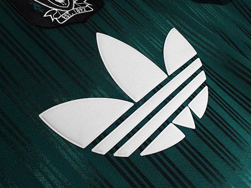 95-96 Liverpool Green Retro Jersey - Image 5