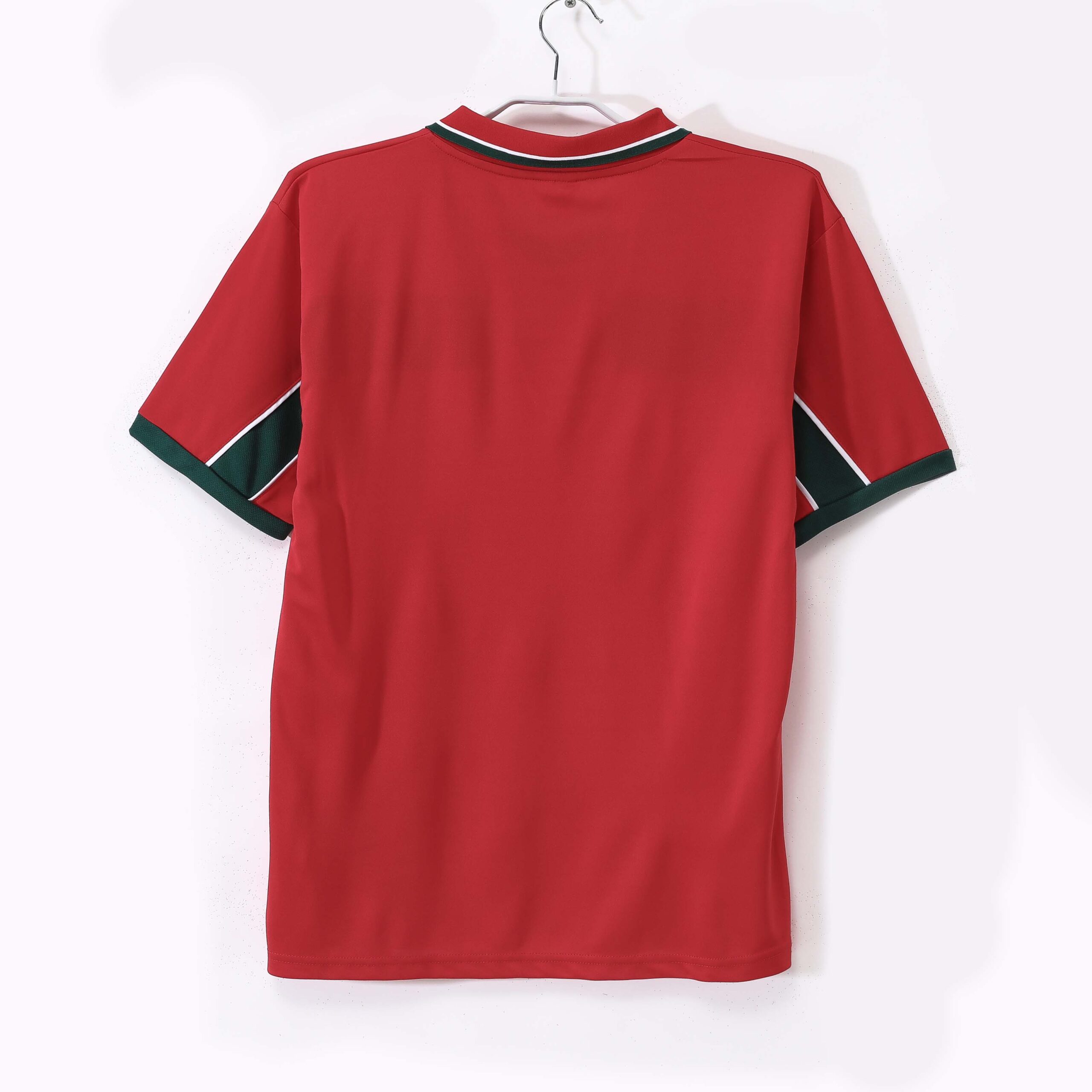 1998 Morocco Red Retro Jersey - Image 9