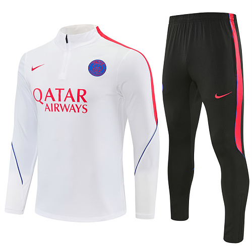 26-27 PSG White Training Suit