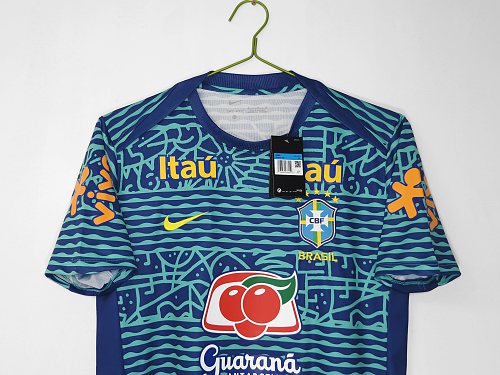 2024 Brazil Training Retro Jersey - Image 2