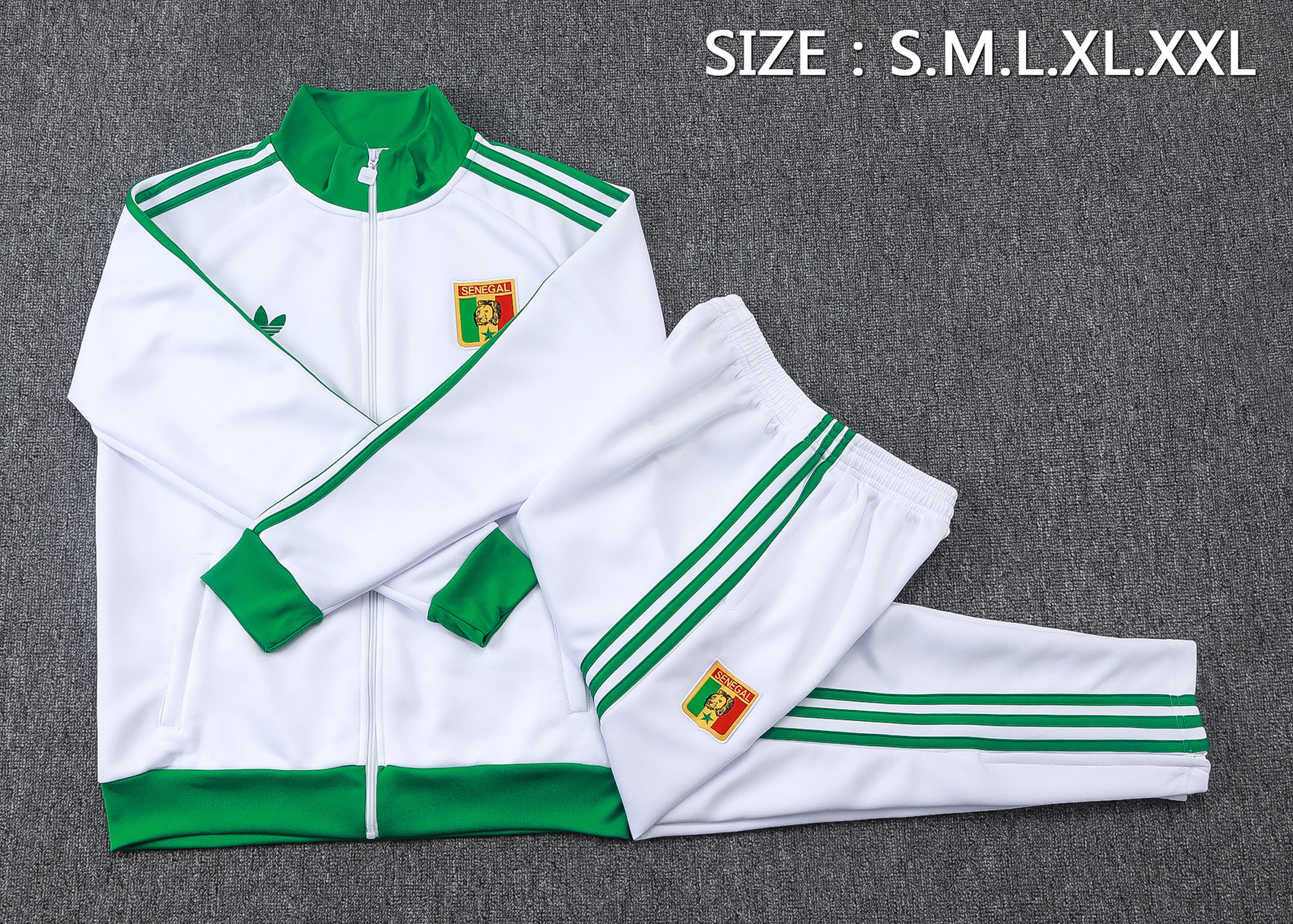 2026 Senegal White Jacket Suit - Image 2