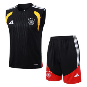 2026 Germany Black Training Vest Suit/2026