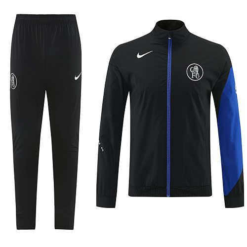 2026 Chelsea Black Windbreaker Suit