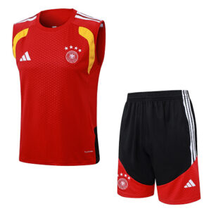 2026 Germany Red Training Vest Suit/2026