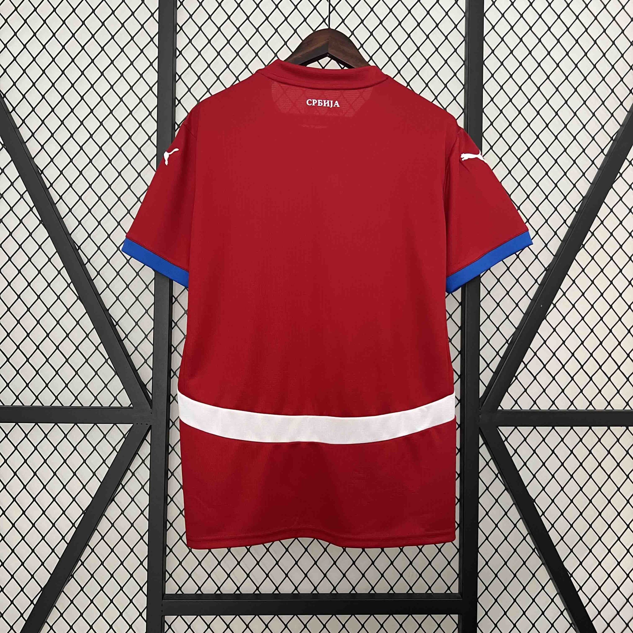 2024 Serbia Home Fans Jersey - Image 4