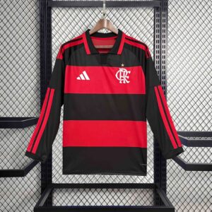 26-27 Flamengo Home Fans Long Sleeve Jersey