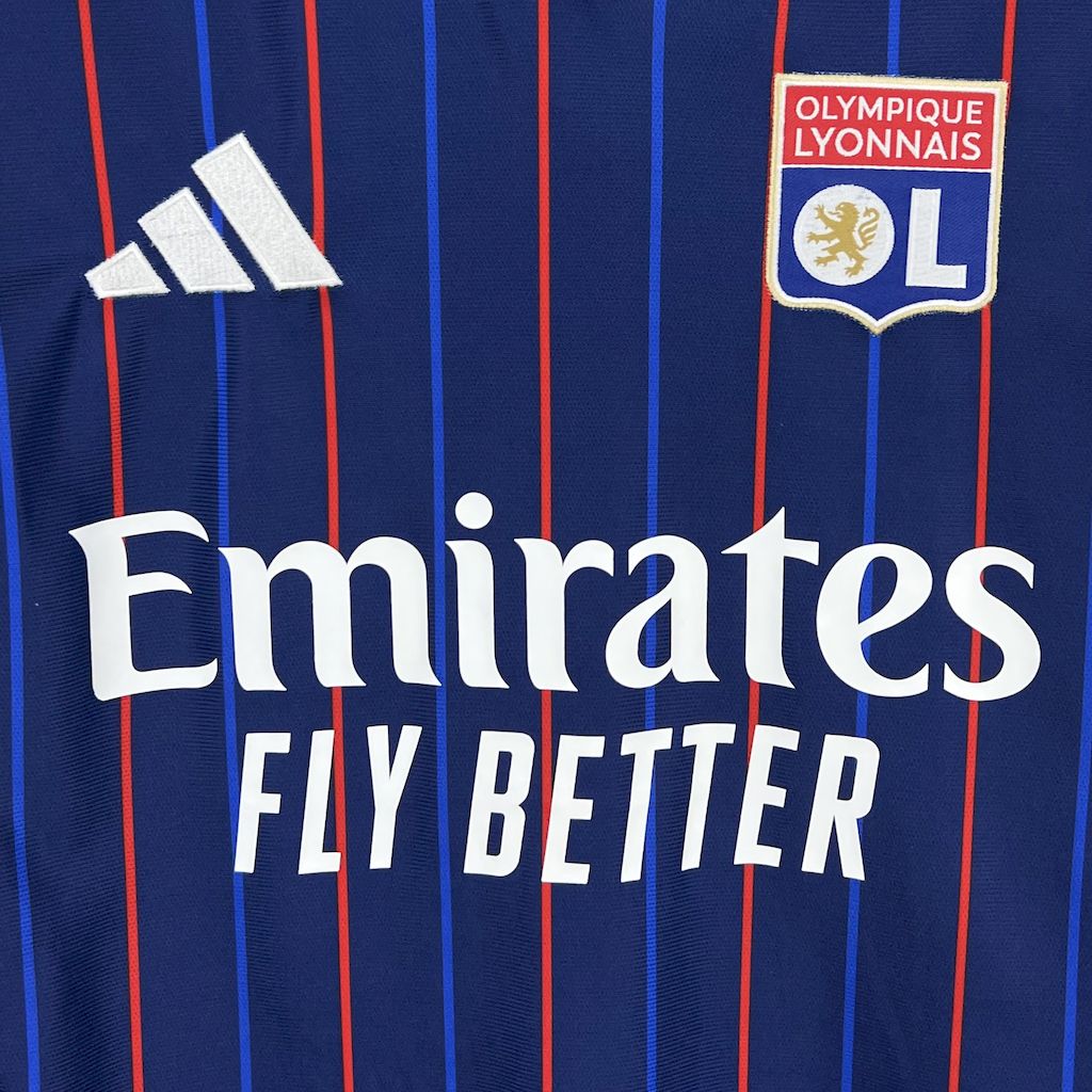 25-26 Lyon Away Fans Jersey - Image 2