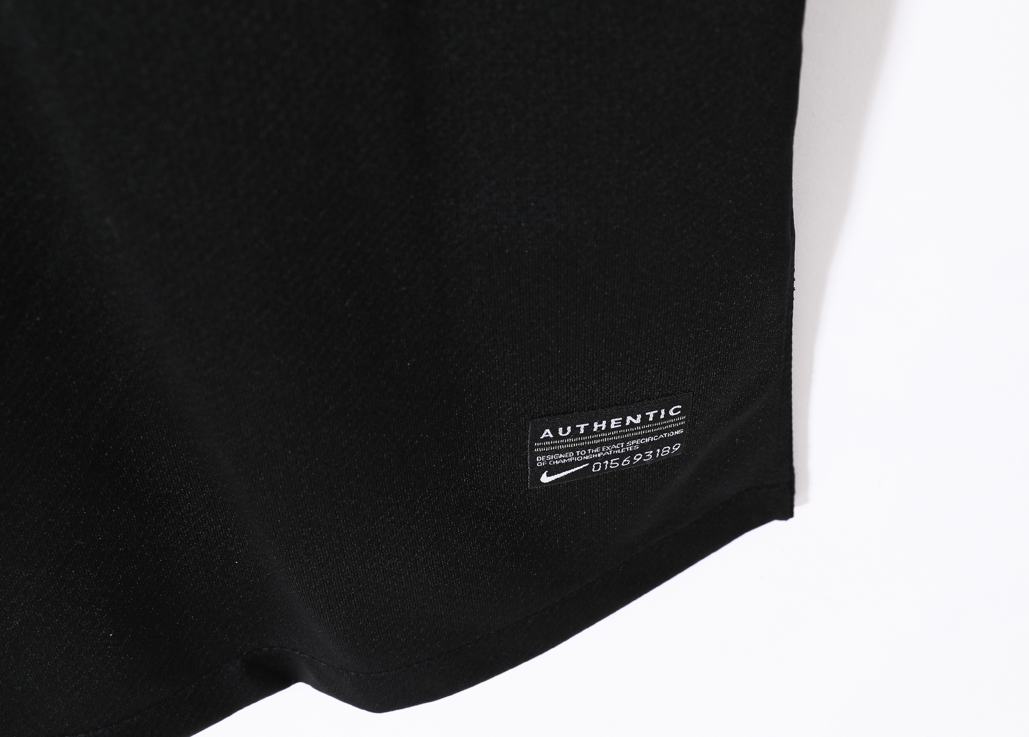 12-13 Santos Black Retro Jersey without shoulder patches - Image 5