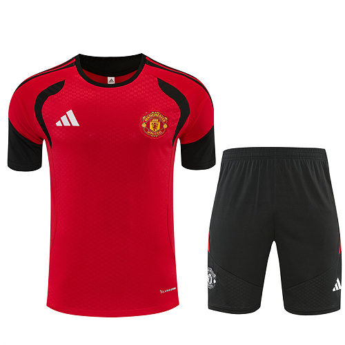 26-27 Manchester United Short Sleeve Training Suit - Image 2