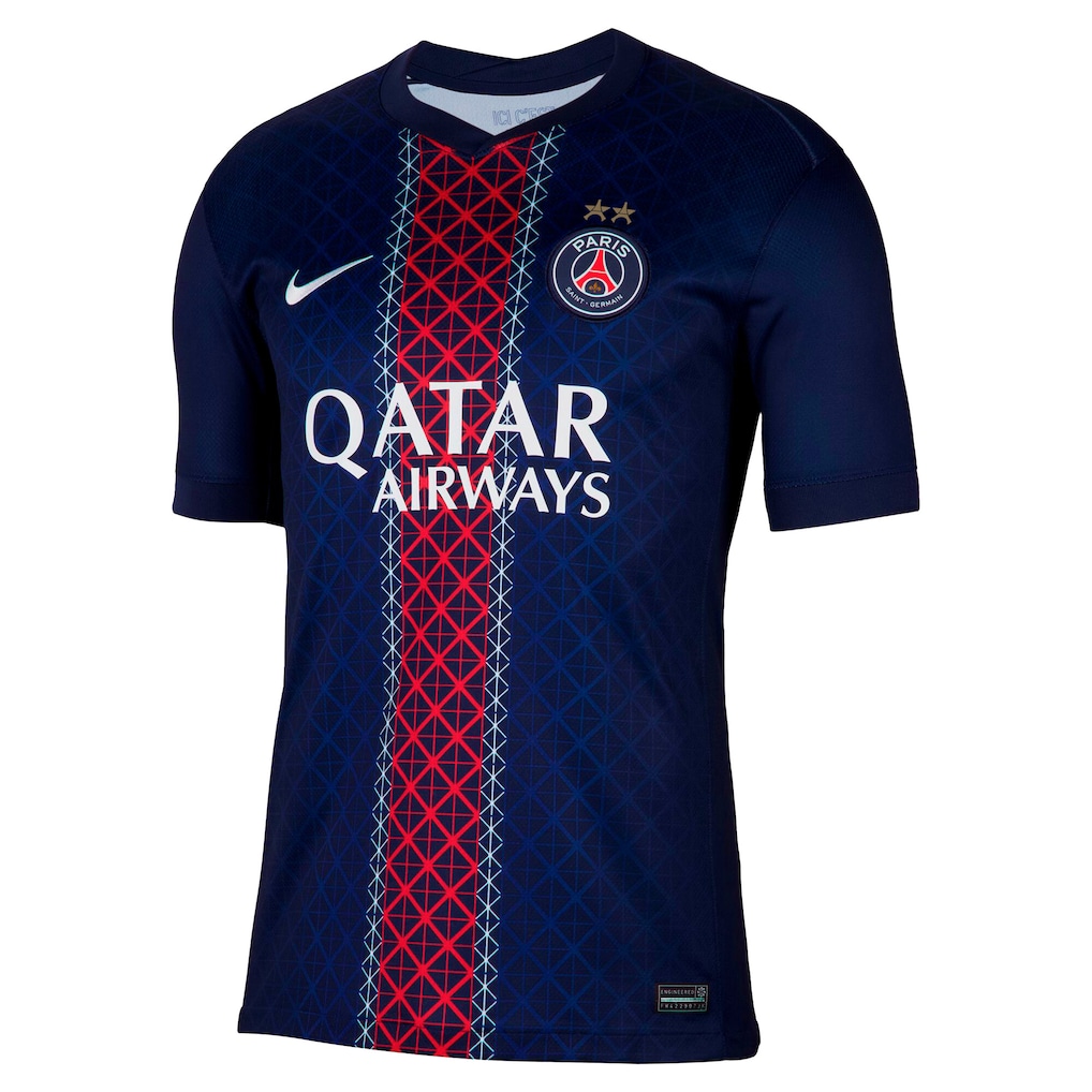 25-26 PSG Home 2 Stars Fans with Champions of Europe 2026 Print - Image 2
