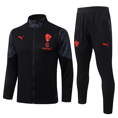 26-27 AC Milan Black Jacket Suit