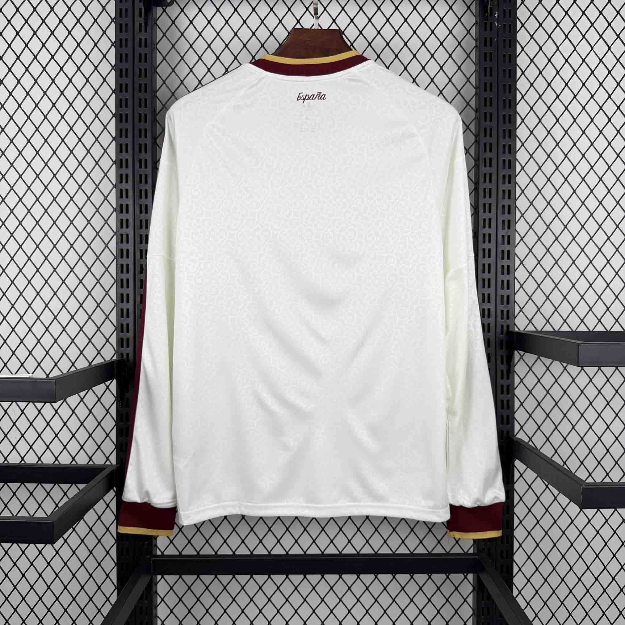 2026 Spain Away Fans Long Sleeve Jersey - Image 2