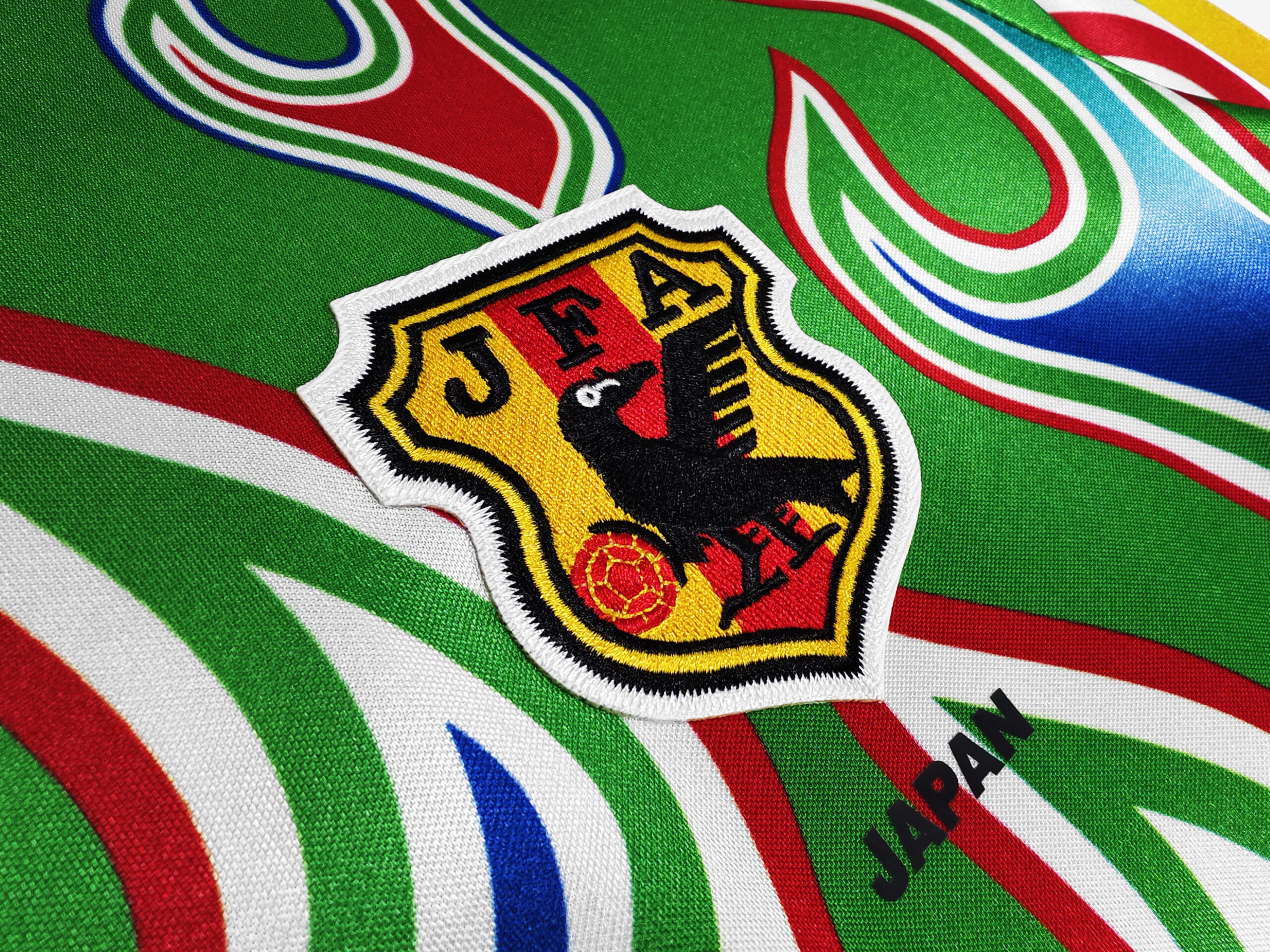 1998 Japan Green Flame Goalkeeper Retro Long Sleeve Jersey/1998 - 图片 4