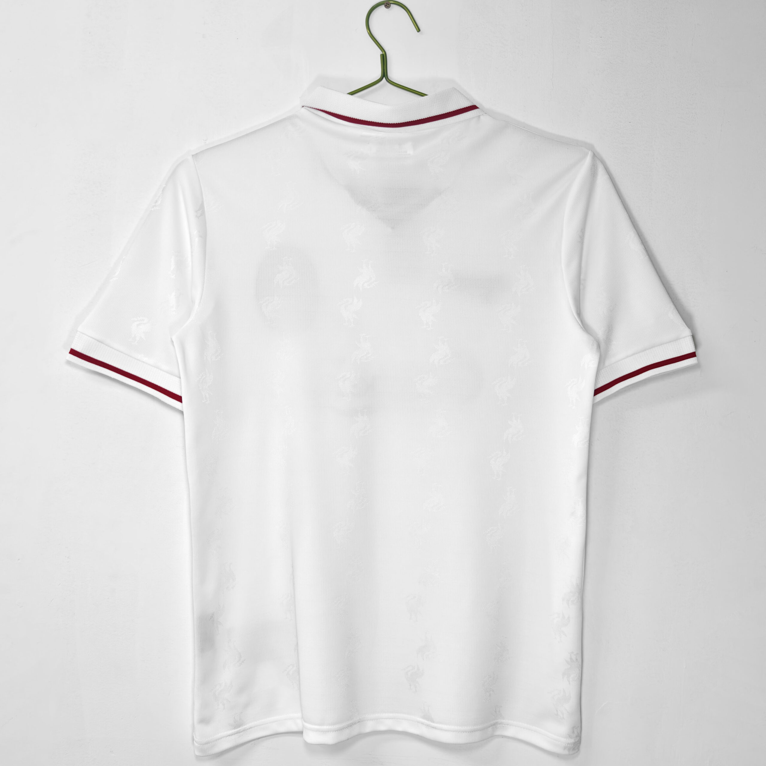96-97 Liverpool White Retro Jersey - Image 10