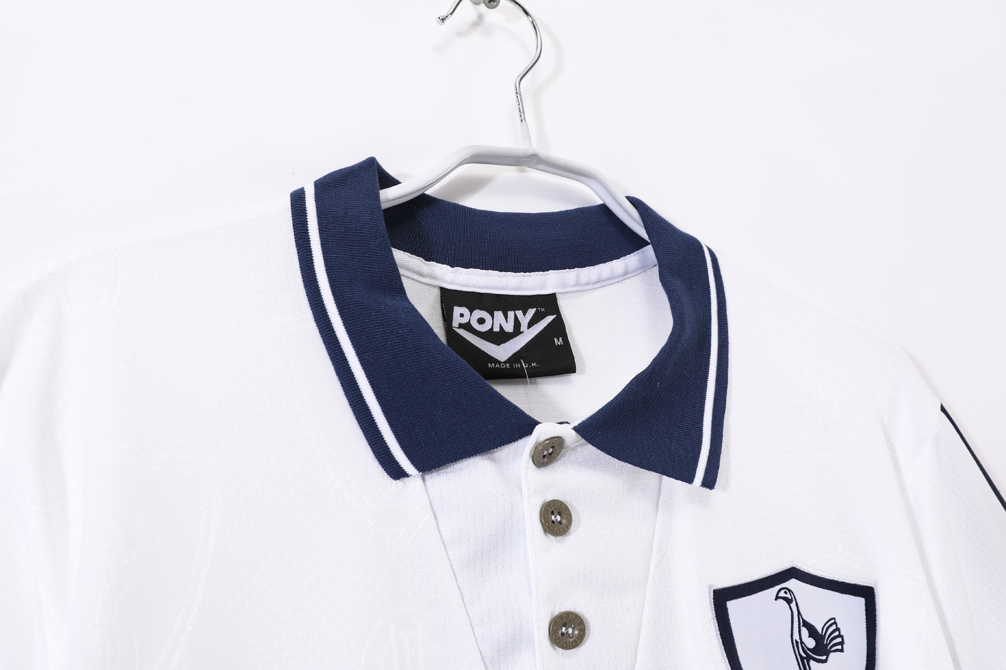 95-97 Tottenham Hotspur Home Retro Jersey - Image 3