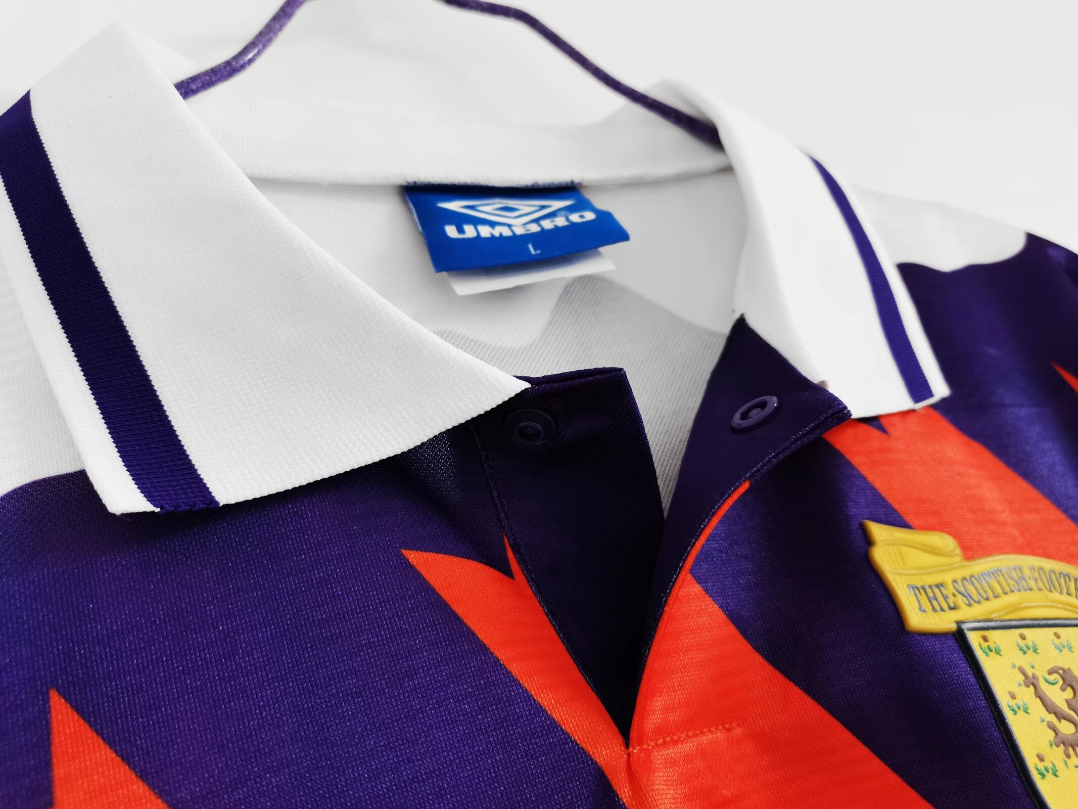 91-93 Scotland Away Retro Jersey - Image 3