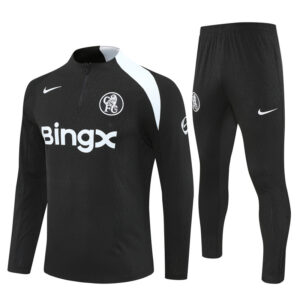 25-26 Chelsea Black Player Training Suit