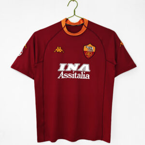 01-02 Roma Home Retro Jersey
