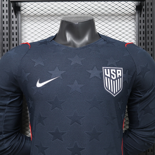 2026 Wolrd Cup USA Away Player Long Sleeve Jersey - Image 2