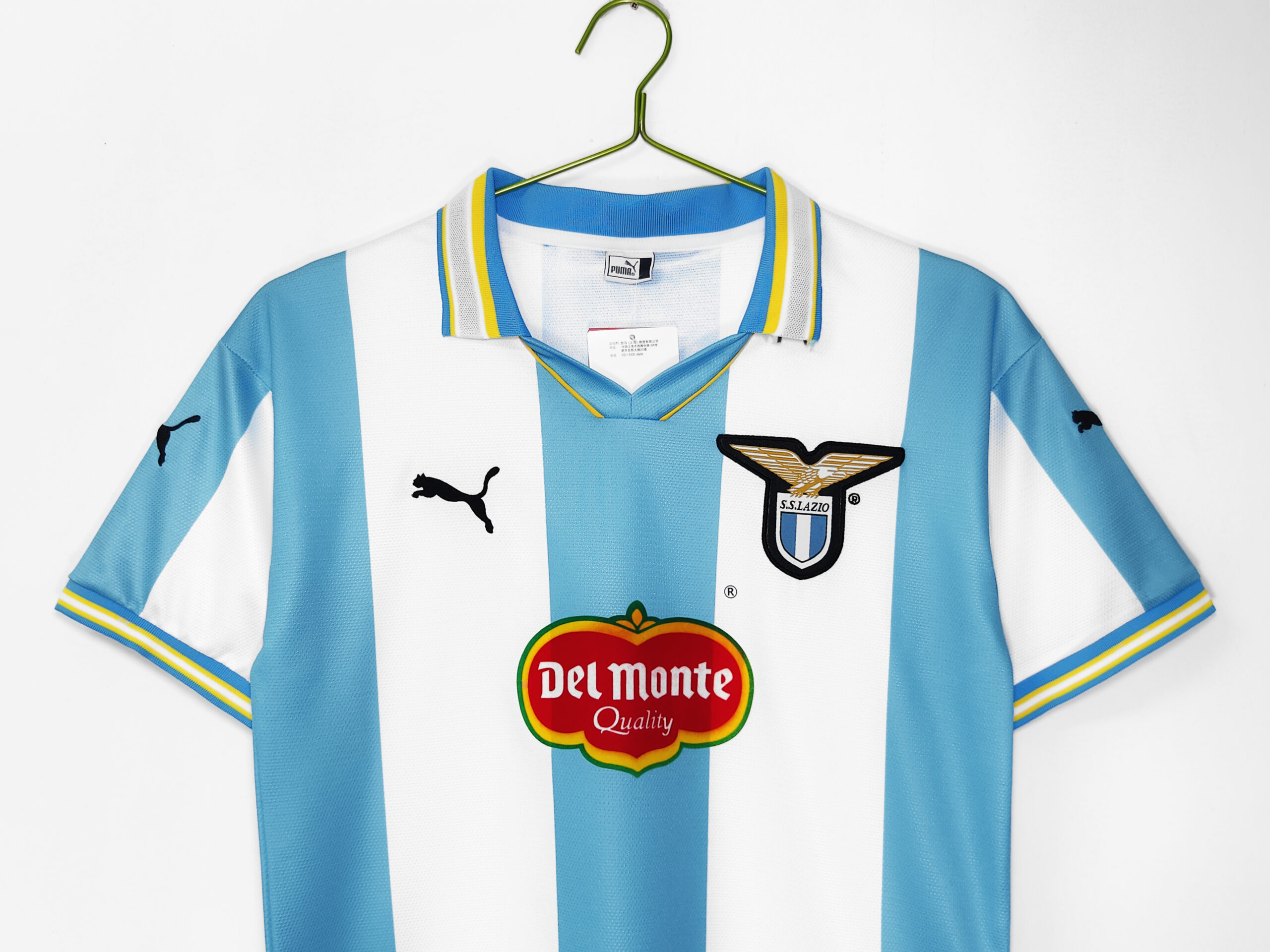 99-00 Lazio Champions League Retro Jersey - Image 2