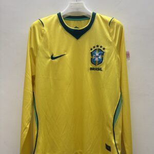 2026 Brazil Home Fans Long Sleeve Jersey
