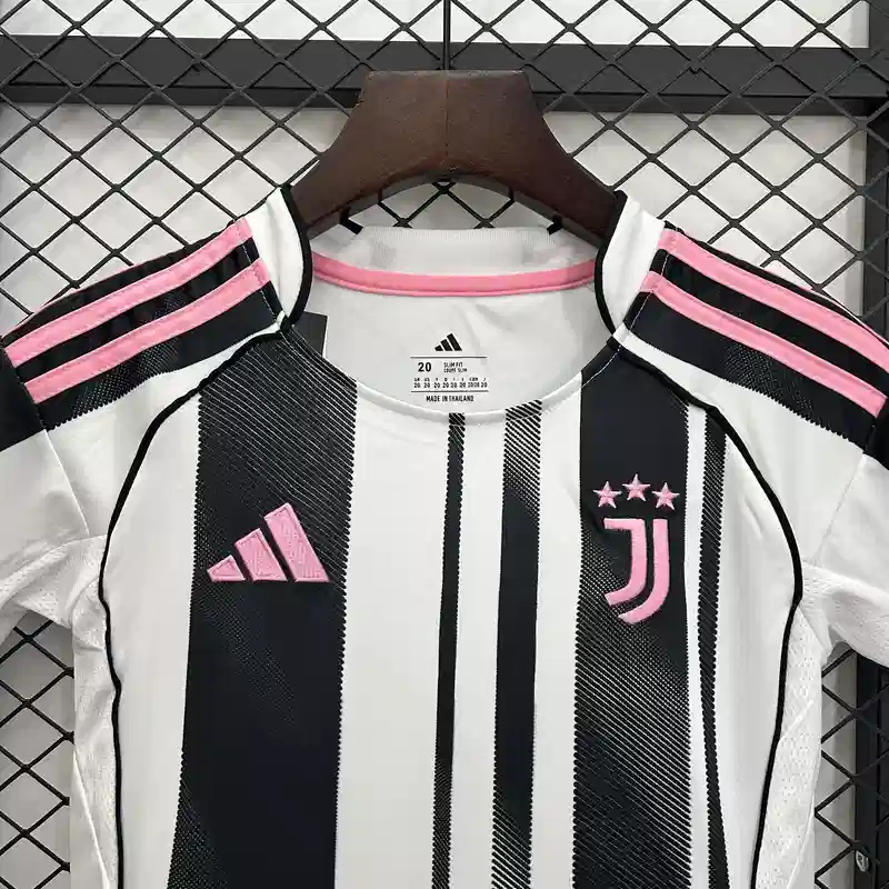 25-26 Juventus Home Kid Kit - Image 4