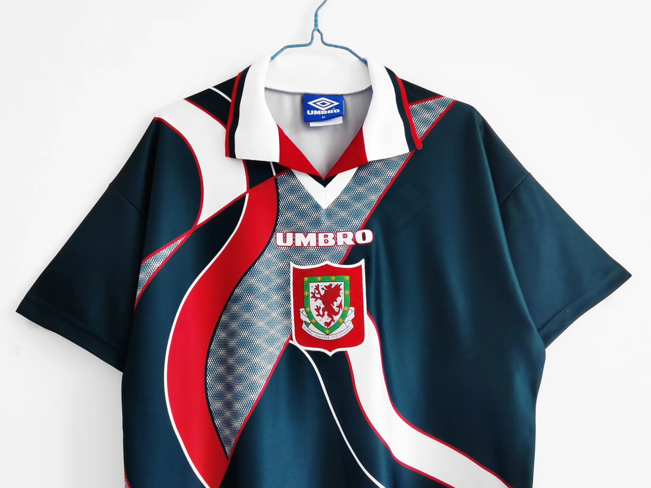 1994-95 Wales Away Retro Jersey - Image 6