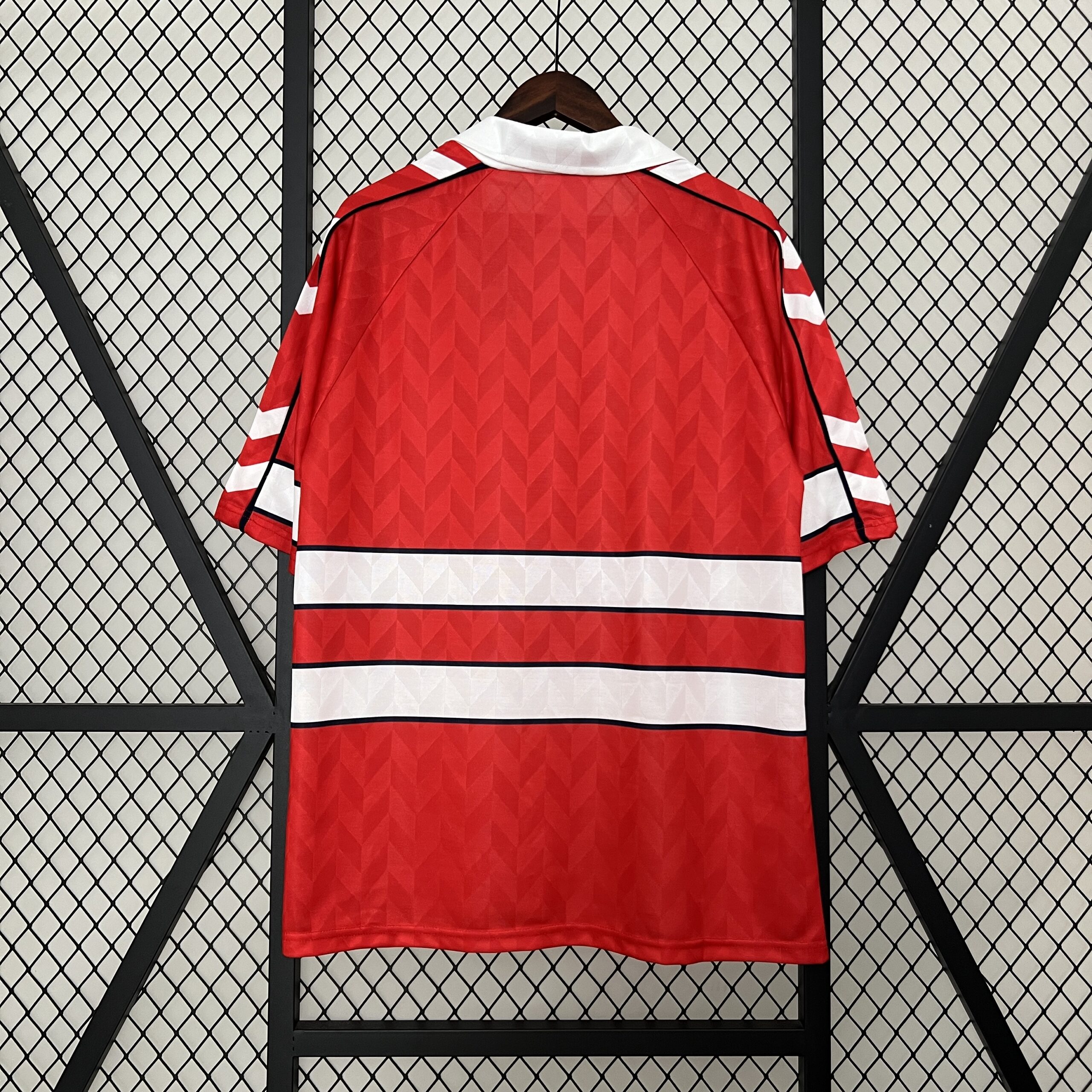 1988 Denmark Home Retro Jersey - Image 7