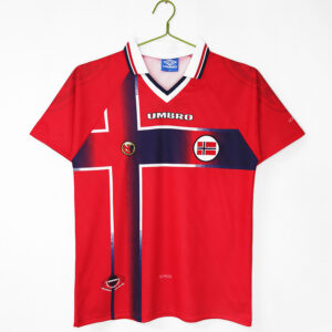 97-98 Norway Home Retro Fans Jersey/97-98