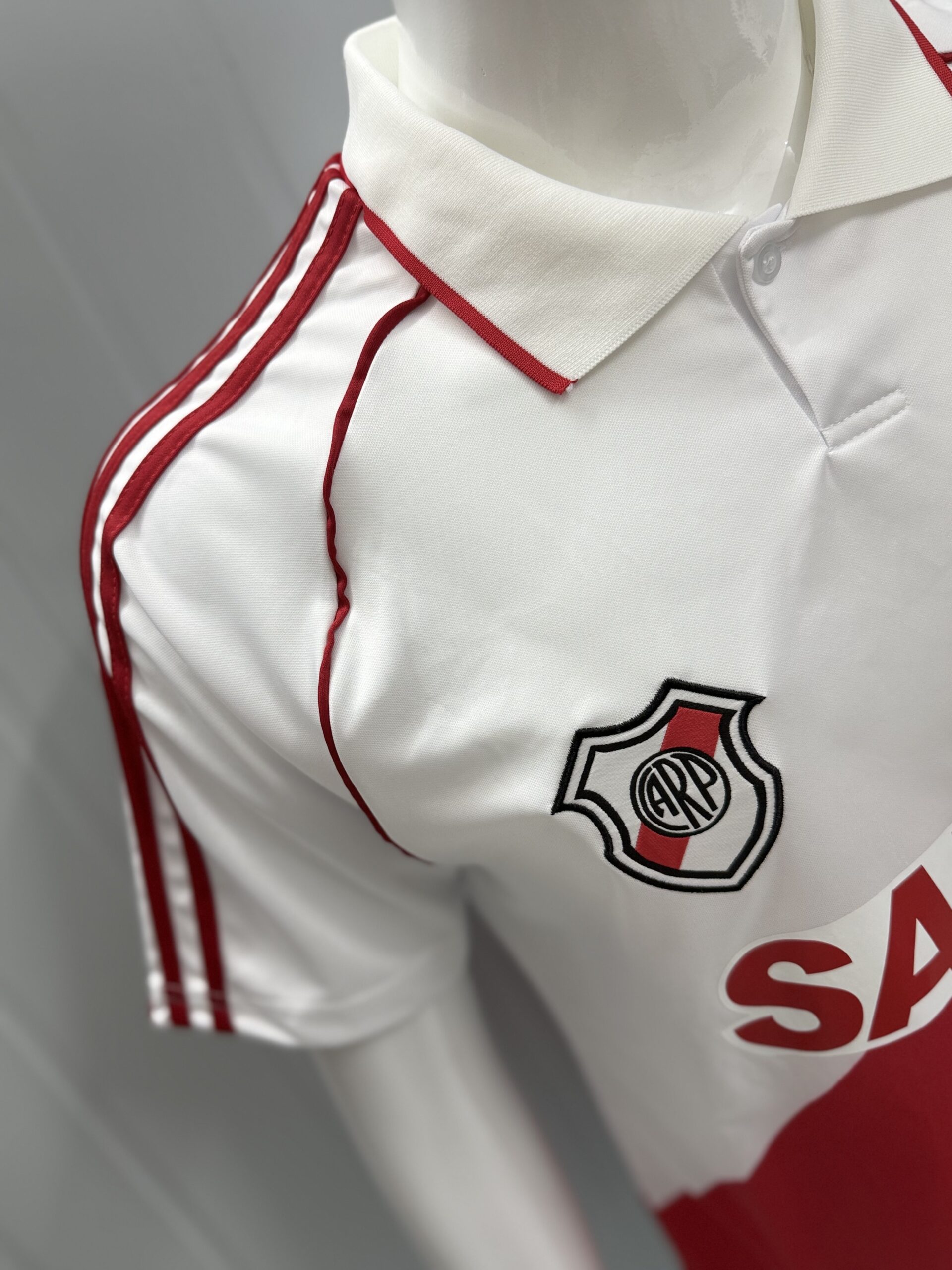 92-94 River Plate Home Retro Jersey - Image 3