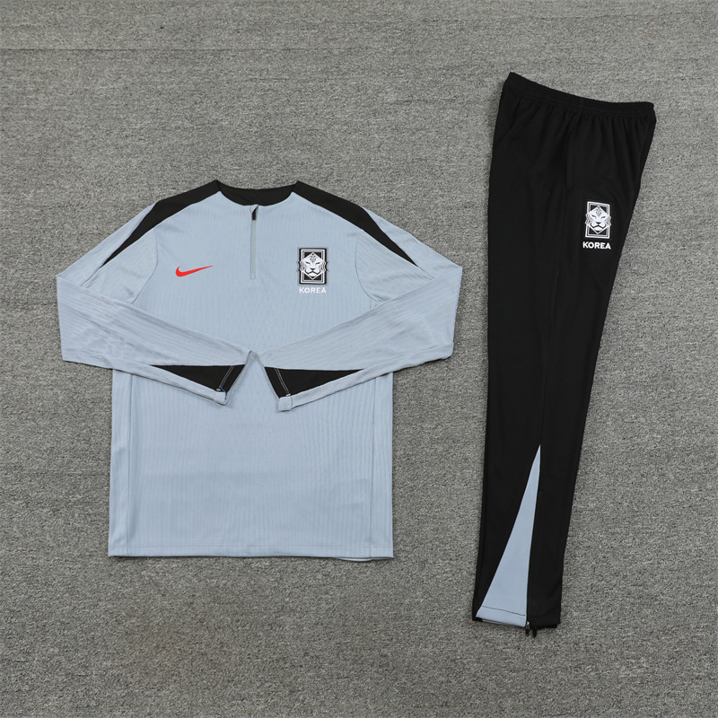 24-25 Korea Gray Training Suit - Image 3