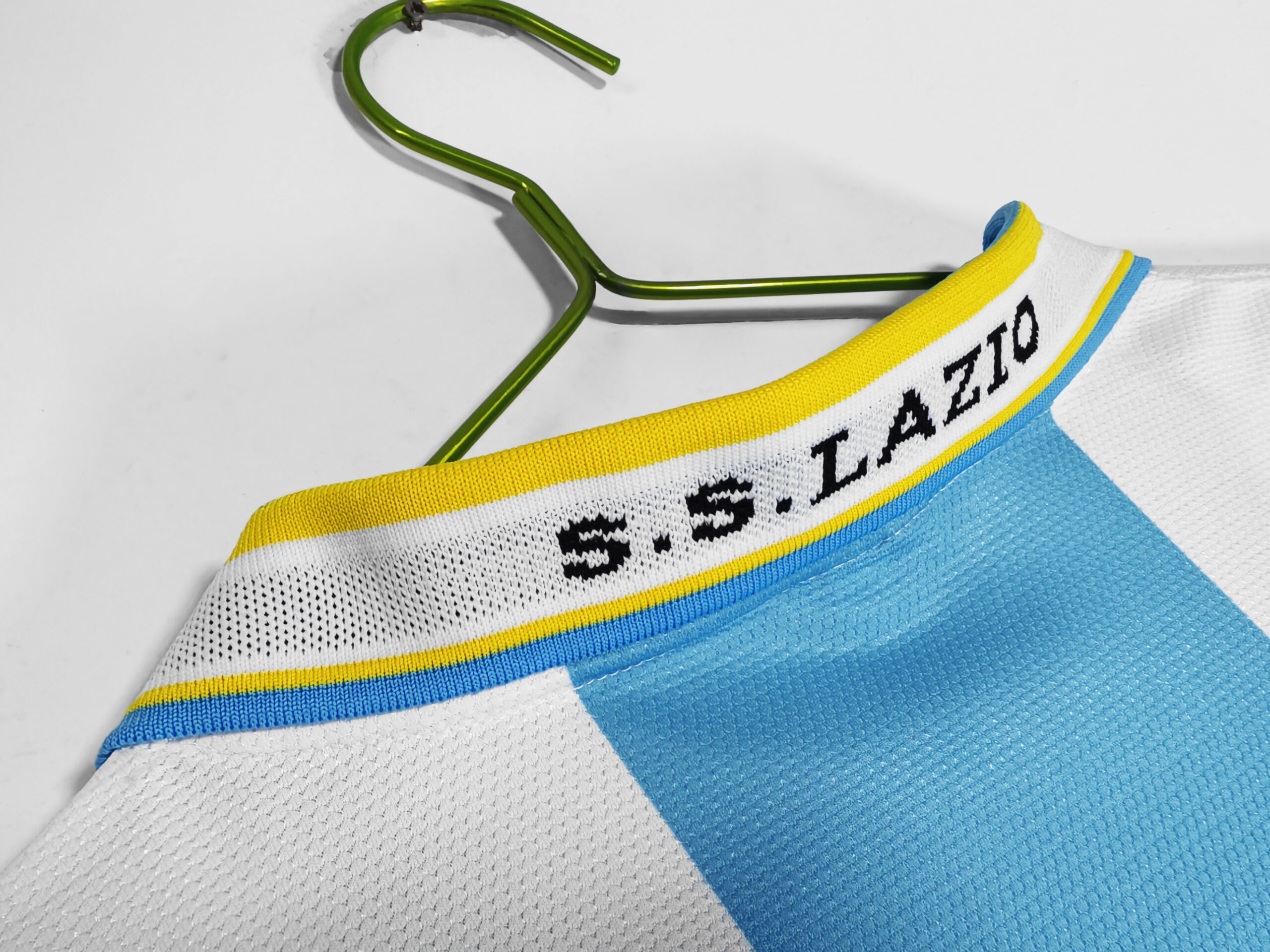 99-00 Lazio Champions League Retro Jersey - Image 8