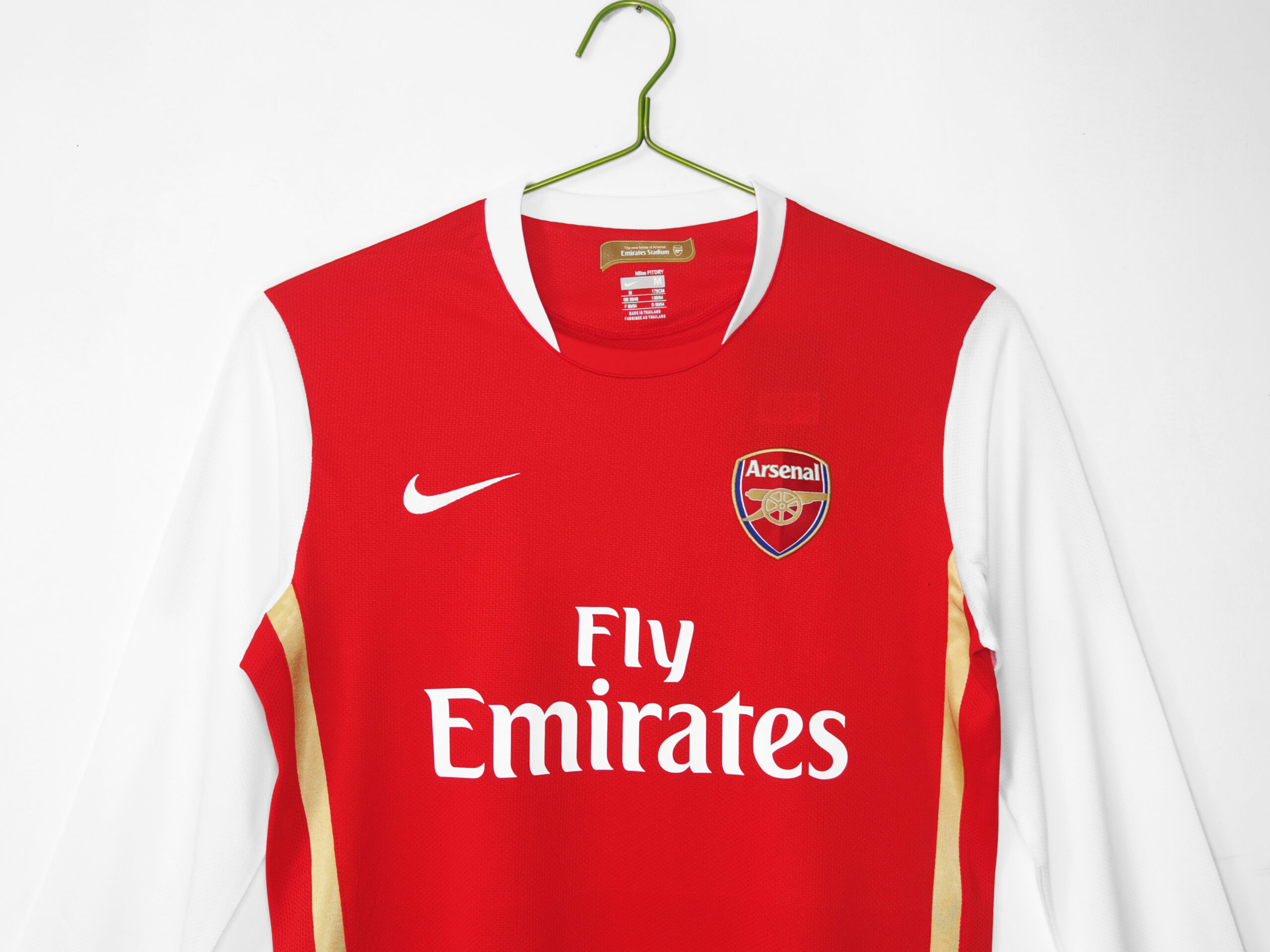 06-07 Arsenal Home Retro Long sleeve Jersey/06-07 - 图片 2