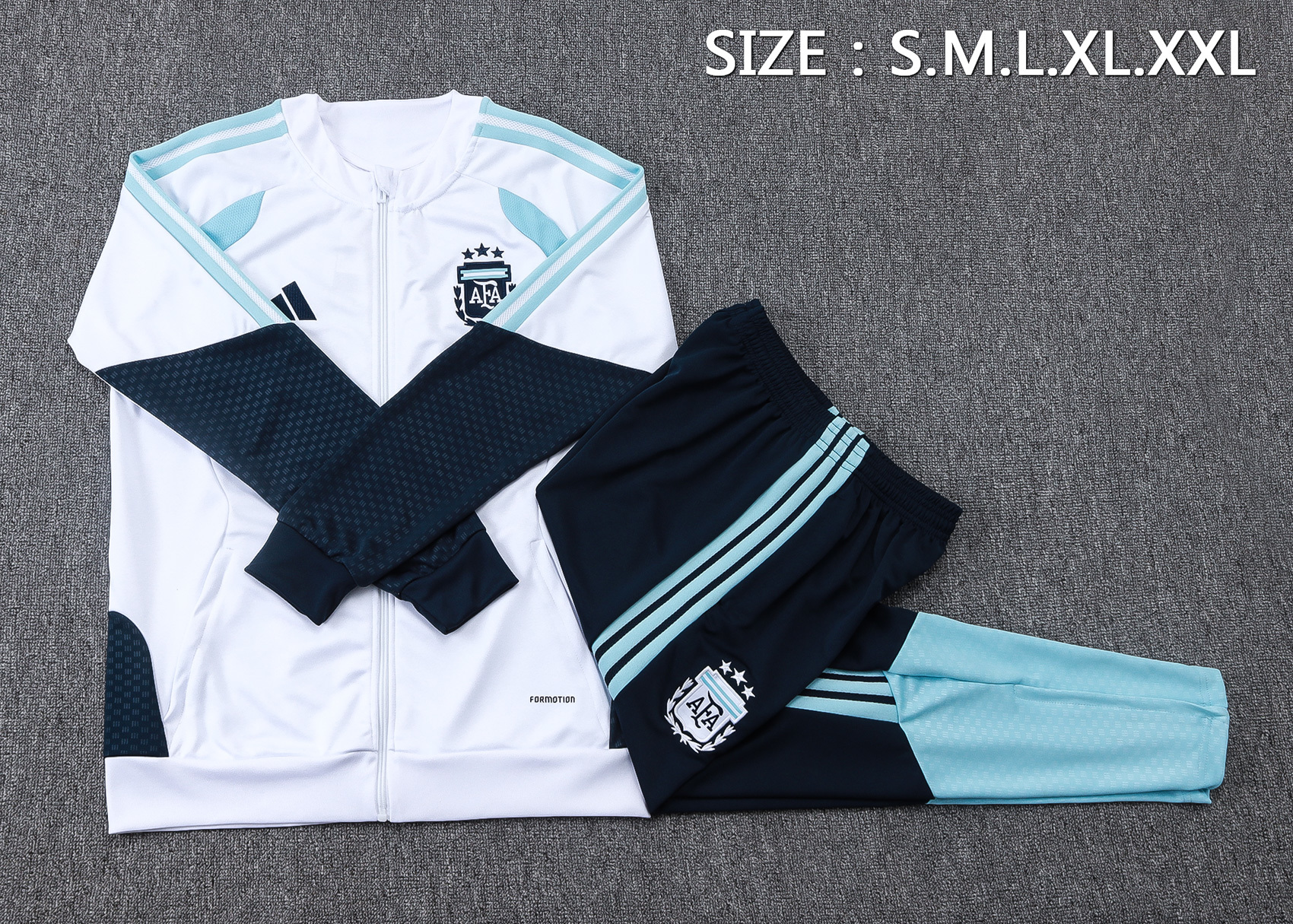 2026 Argentina White Jacket Suit - Image 3