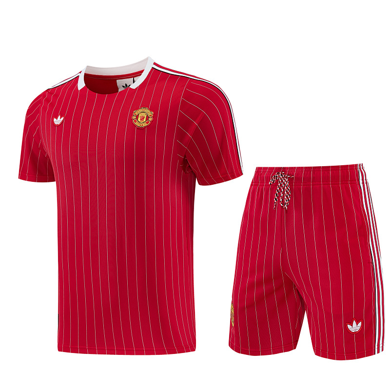 25-26 Mancehster United Short Sleeve Training Suit
