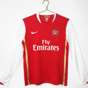 06-07 Arsenal Home Retro Long sleeve Jersey/06-07