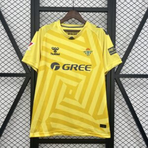 25-26 Real Betis Goal Keeper Yellow Fans Jersey