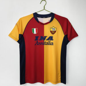 00-01 Roma Home Retro Jersey