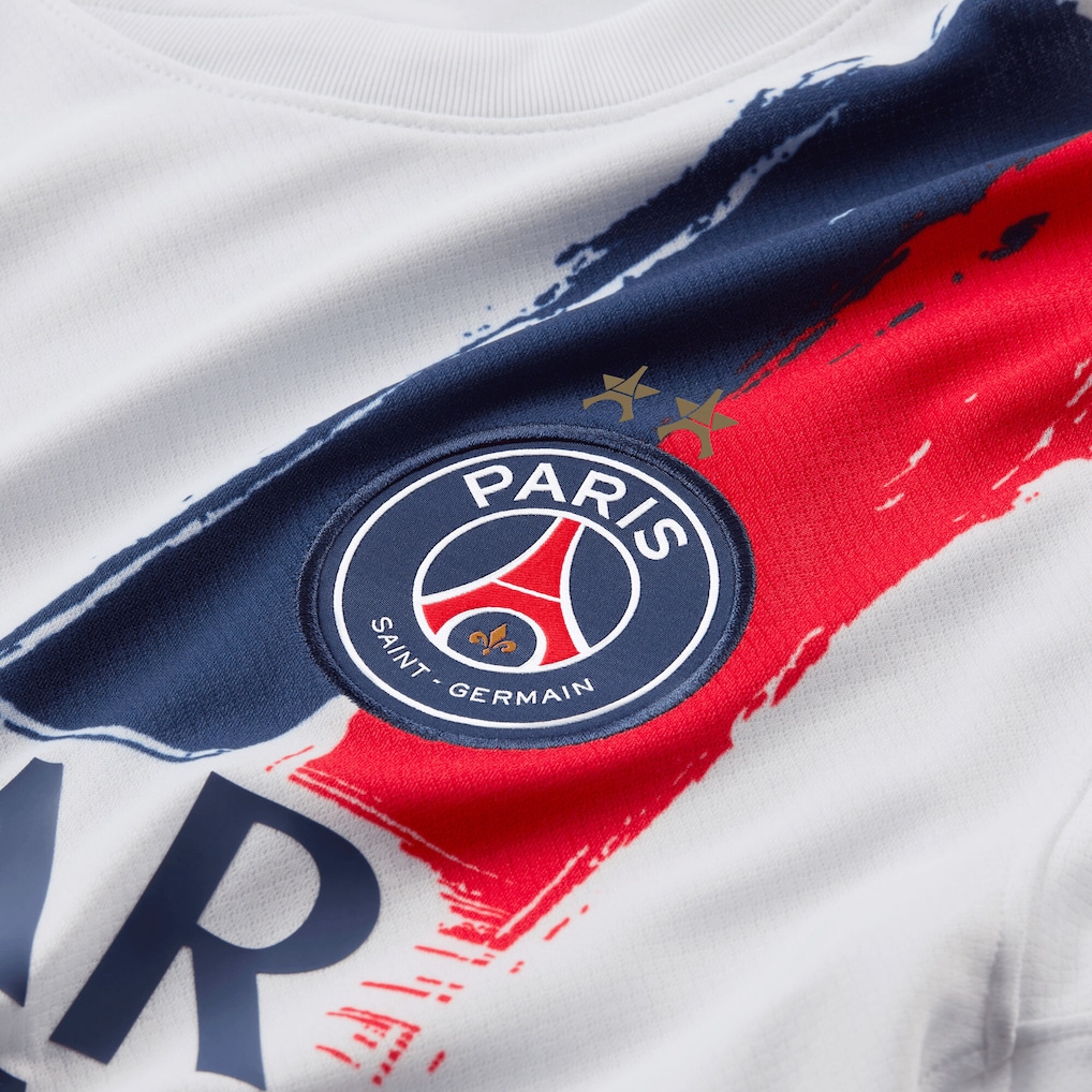 25-26 PSG Away 2 Stars Player with Champions of Europe 2026 Print - Image 3
