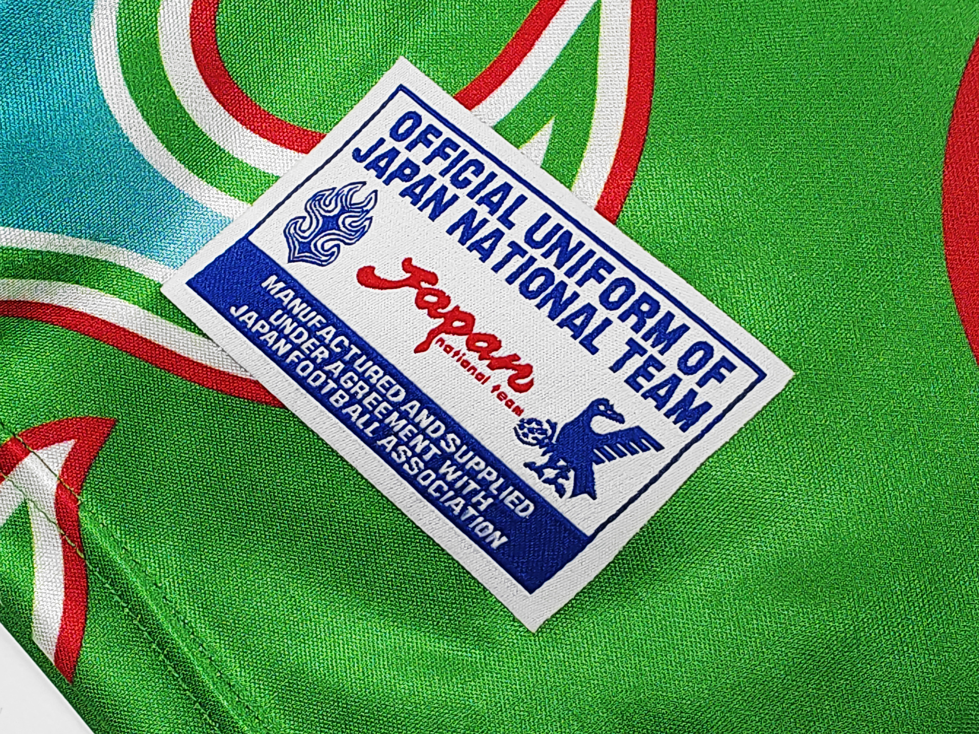 1998 Japan Green Flame Goalkeeper Retro Long Sleeve Jersey/1998 - 图片 5