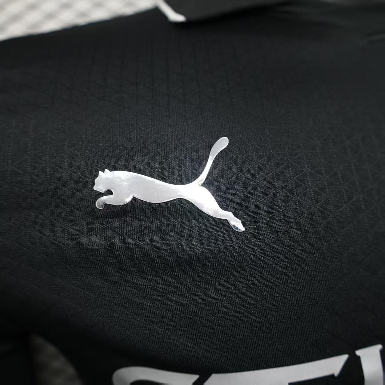 25-26 Manchester City Away Player Long Sleeve Jersey - Image 4