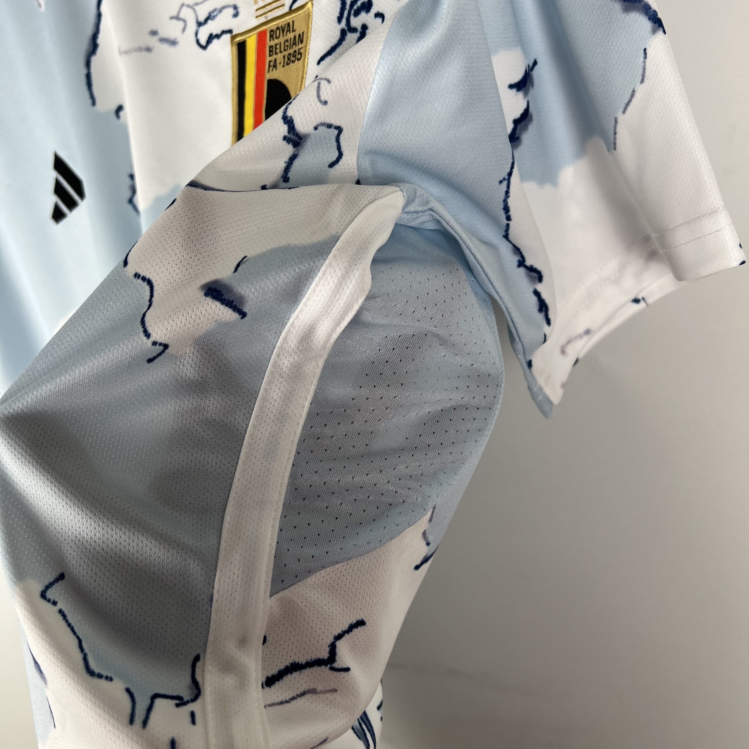 2023 Belgium Blue and White Jersey - Image 7