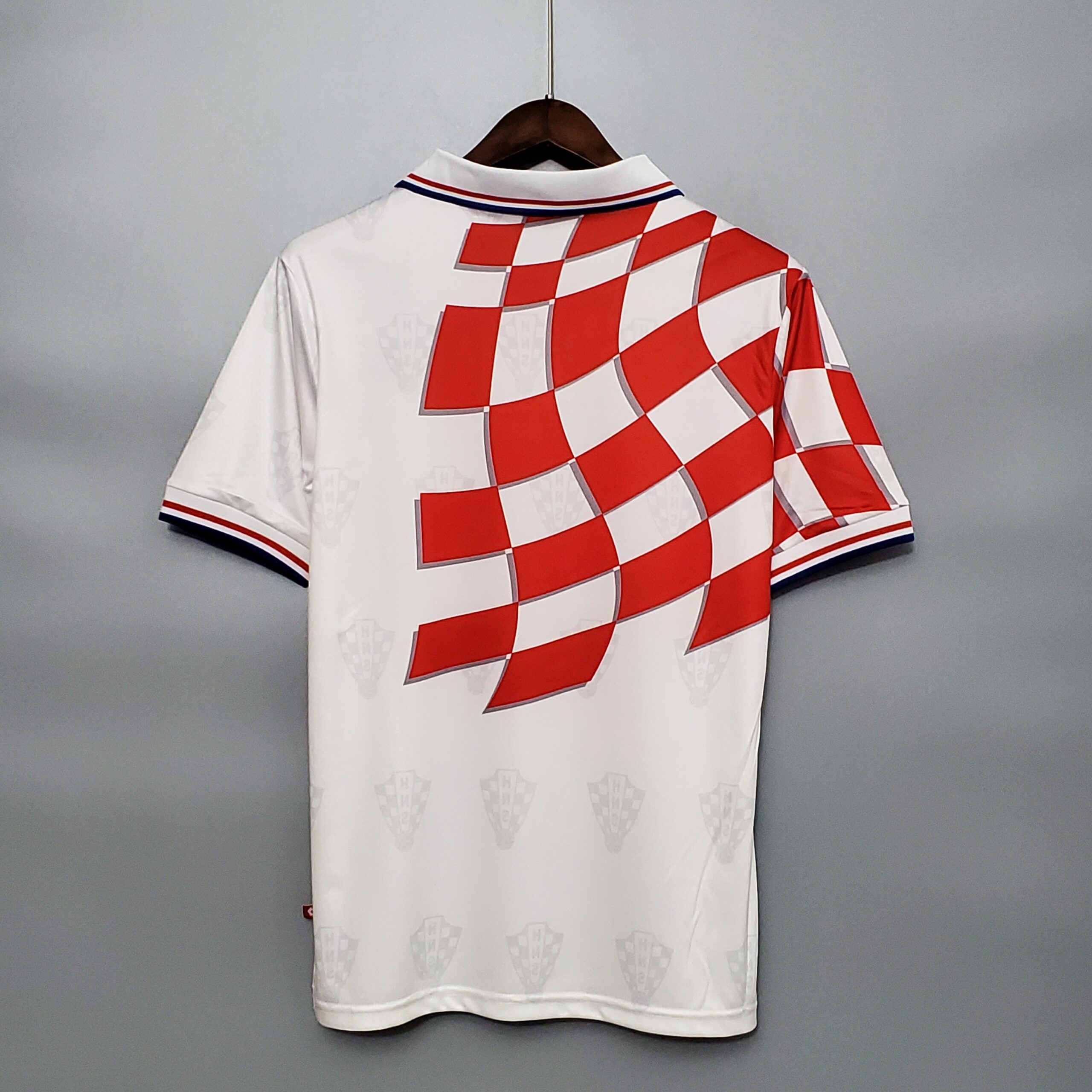1998 Croiata Home White Retro Jersey - Image 4