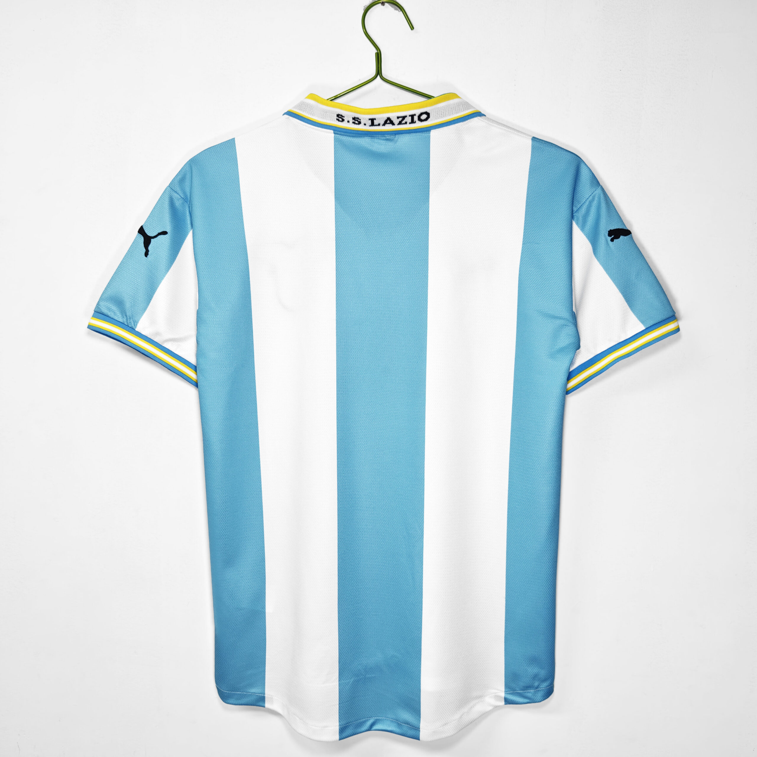 99-00 Lazio Champions League Retro Jersey - Image 7